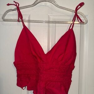 SIM & SAM Pink Tank Top